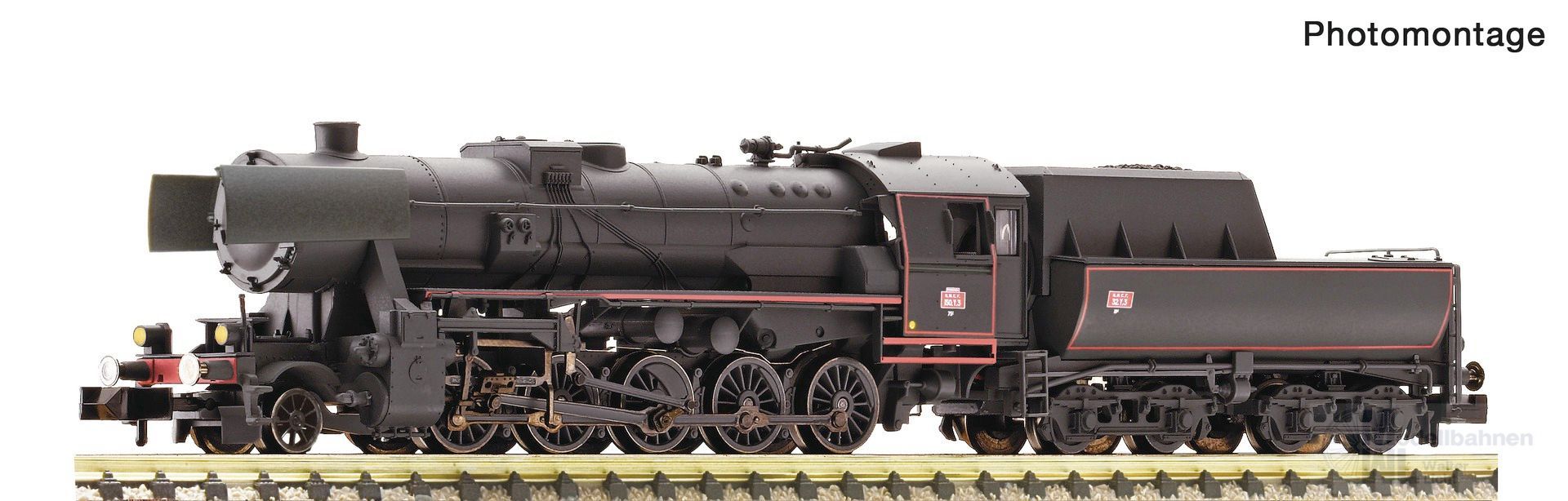 Fleischmann 7160037 - Dampflok BR 150.Y.3 SNCF Ep.III N 1:160