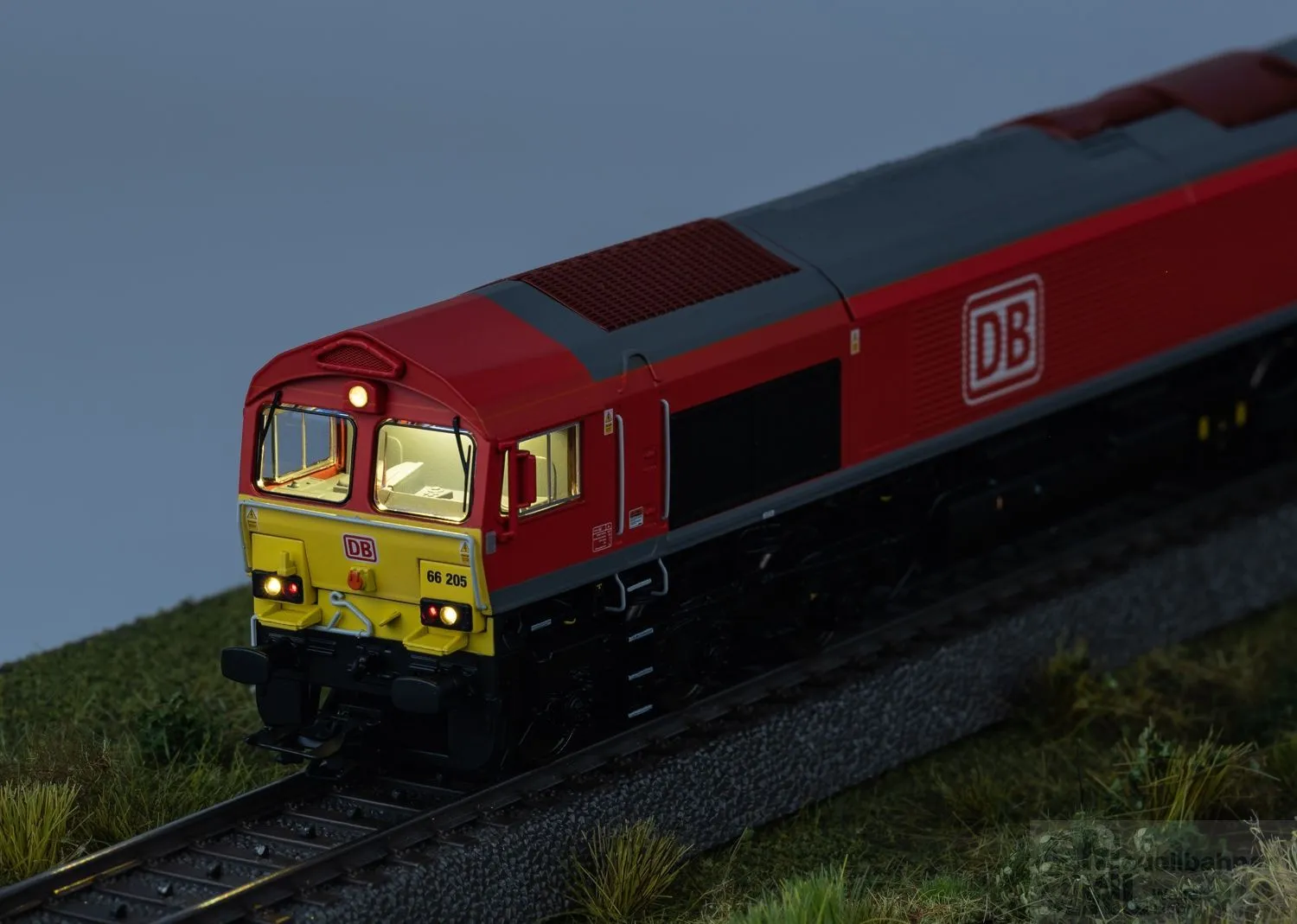 Märklin 39076 - Diesellok Class 66 DB AG Ep.VI H0/WS Sound