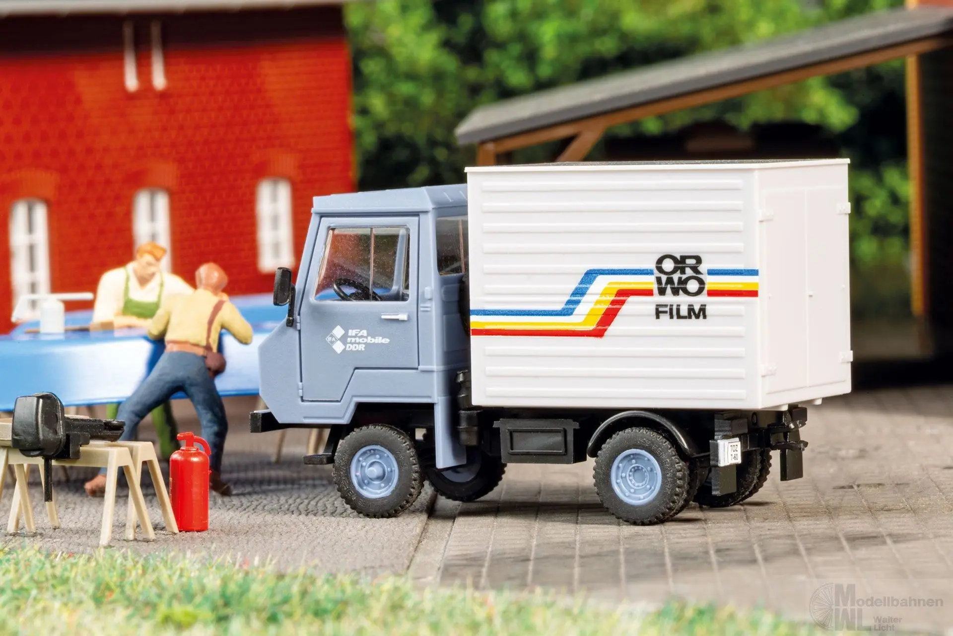 Auhagen 40513 - Multicar M24-0 Kofferaufbau ORWO H0 1:87 BAUSATZ