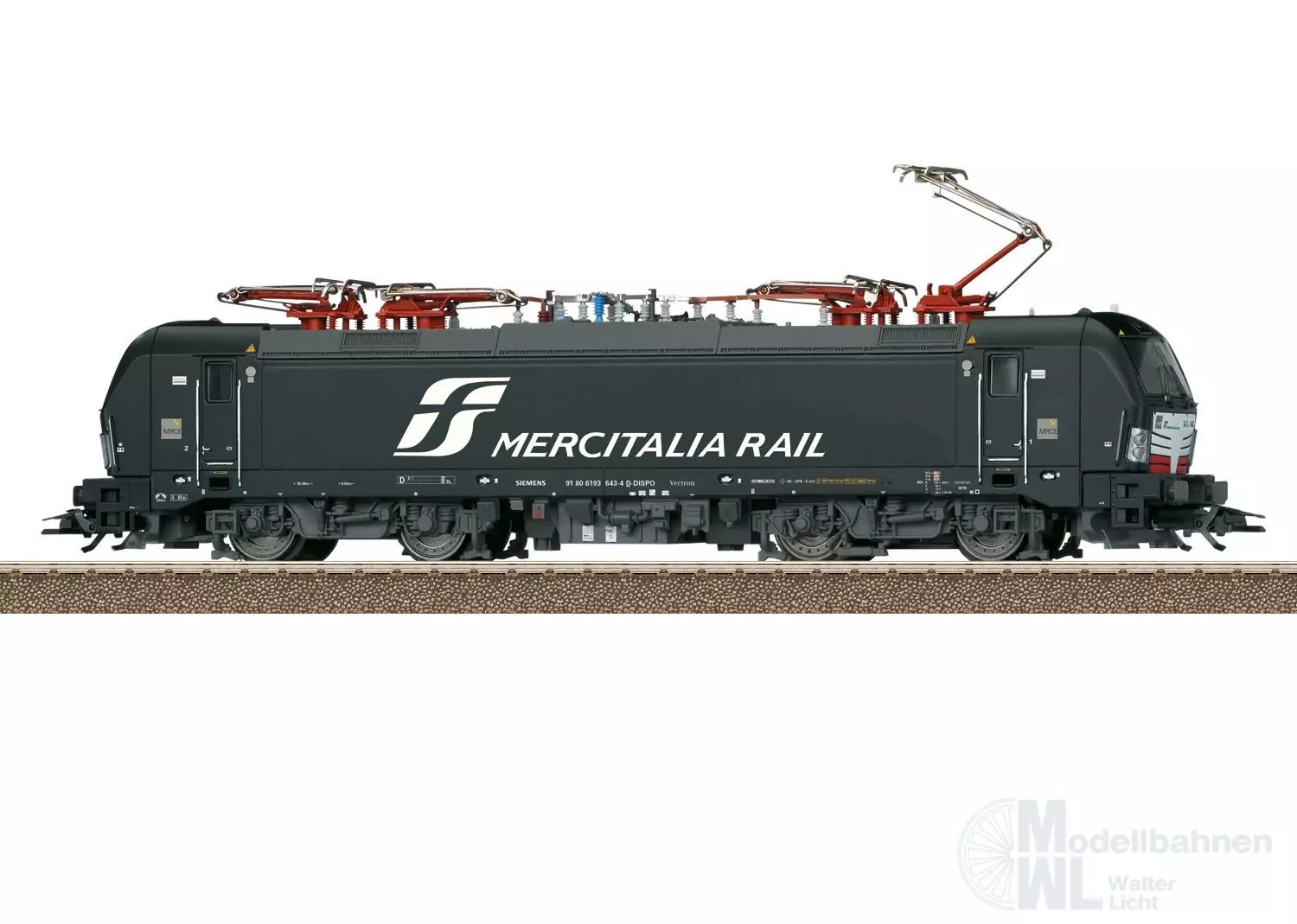 Trix 25195 - E-Lok BR 193 MRCE / Mercitalia Ep.VI H0/GL Sound