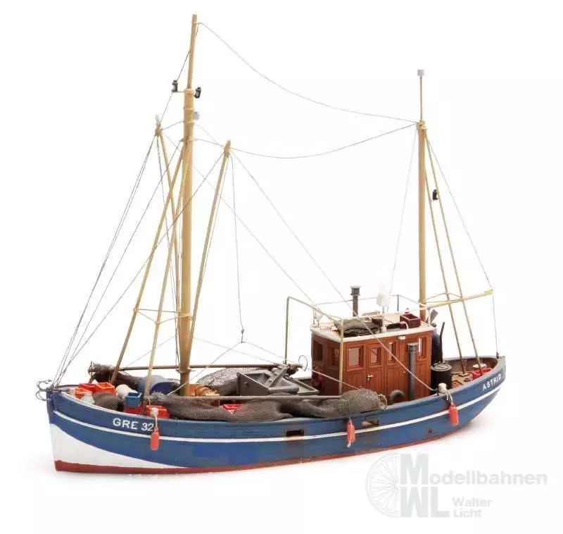 ARTITEC b.v. 50114 - Krabbenkutter Wasserlinie BAUSATZ H0 1:87