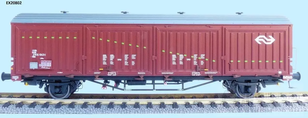 Exact Train 20802 - Schiebewandwagen NS Ep.IV Hbiss 8 Sicken Nr.1 H0/GL