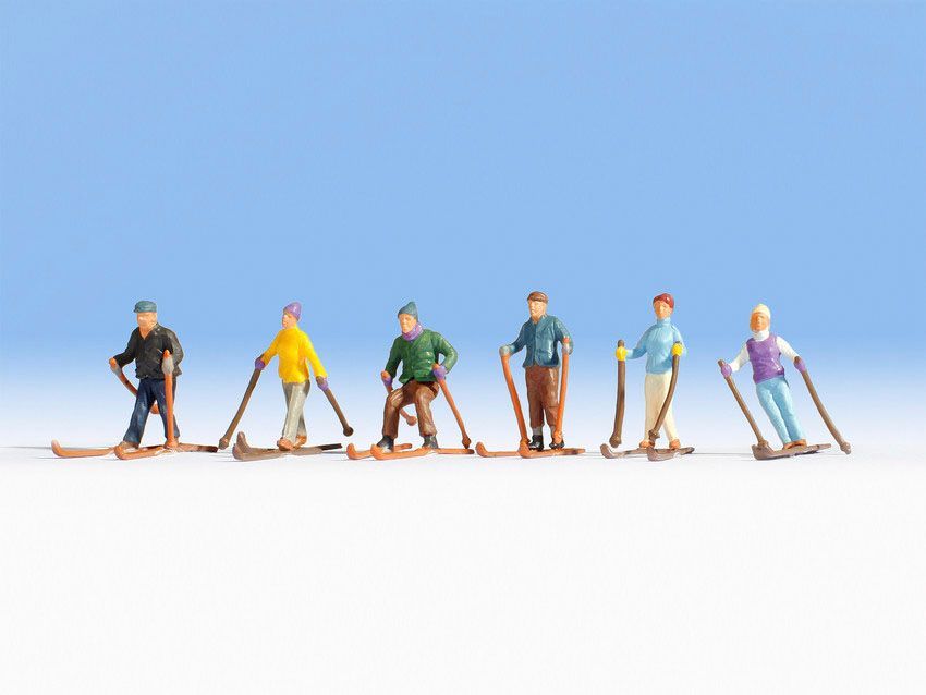 Noch 15828 - Skifahrer H0 1:87