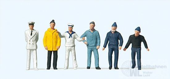 Preiser 14062 - Schiffsbesatzung H0 1:87