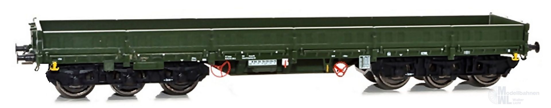 NPE NW22219 - Bahndienstwagen DR Ep.V Samms 4860 unbeladen H0/GL