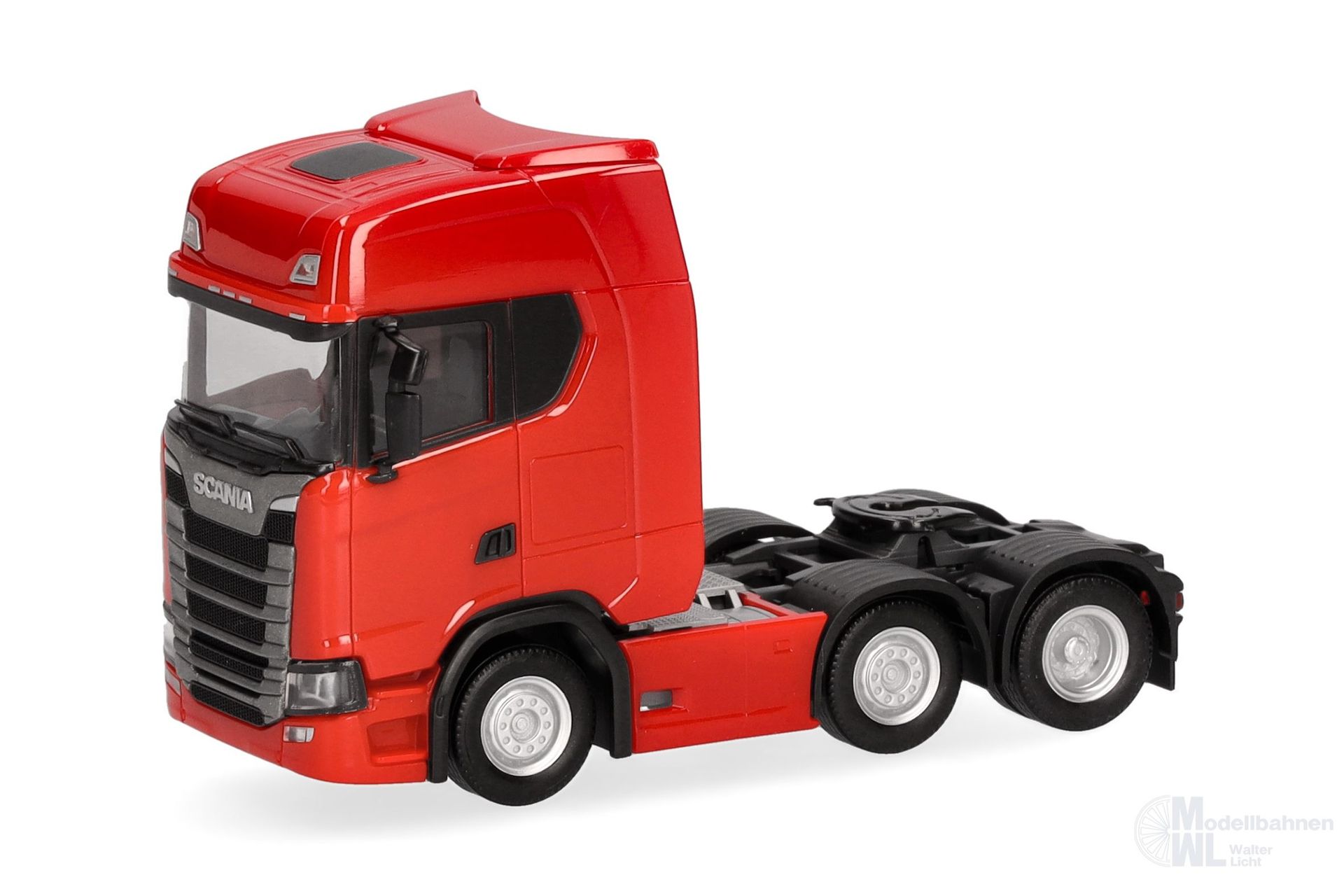 Herpa 307543-005 - Scania CS 20 HD 6x2 Zugmaschine 3-achs rot H0 1:87