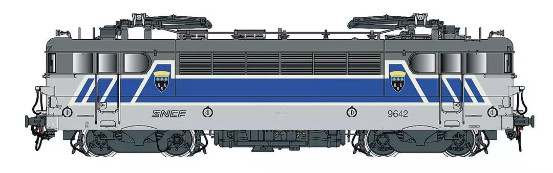 LS Models 10223S - E-Lok Serie BB 9642 SNCF Ep.V atlantique H0/GL Sound