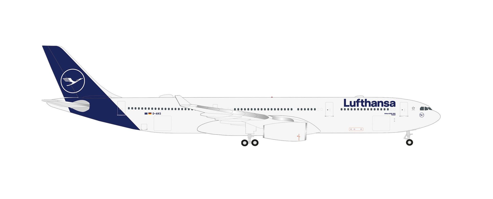 Herpa 538954 - Airbus A330-300 Lufthansa 1:500