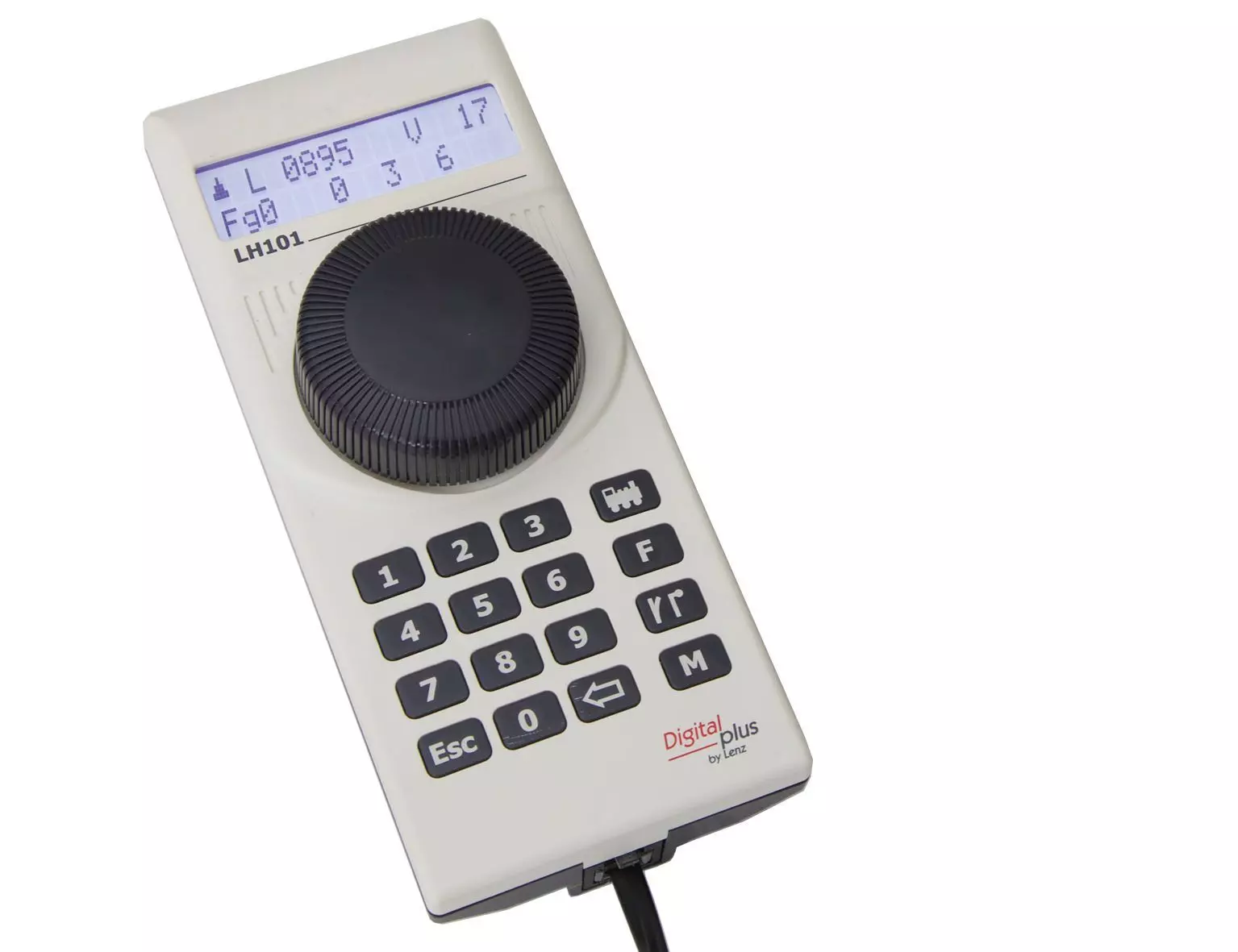 Lenz 21101 - Handregler LH101 mit Tasten und Drehknopf