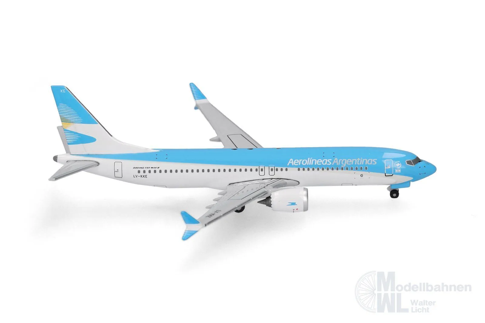 Herpa 539081 - Boeing 737 Max 8 Aerolineas Argentinas 1:500