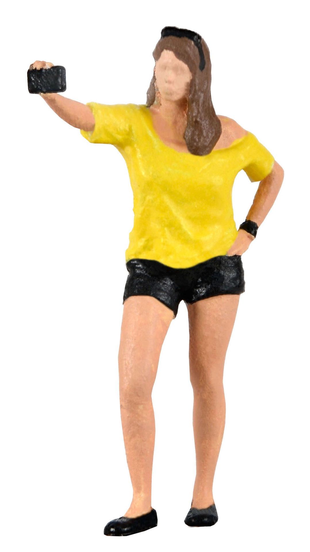Viessmann 1551 - Frau schießt Selfie mit Blitzlicht H0 1:87 Viessmann 1551 - Frau schießt Selfie mit Blitzlicht H0 1:87