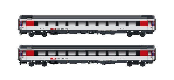 Hobbytrain 25503 - Personenwagen Set SBB Ep.V/VI 2.tlg. N 1:160 Hobbytrain 25503 - Personenwagen Set SBB Ep.V/VI 2.tlg. N 1:160