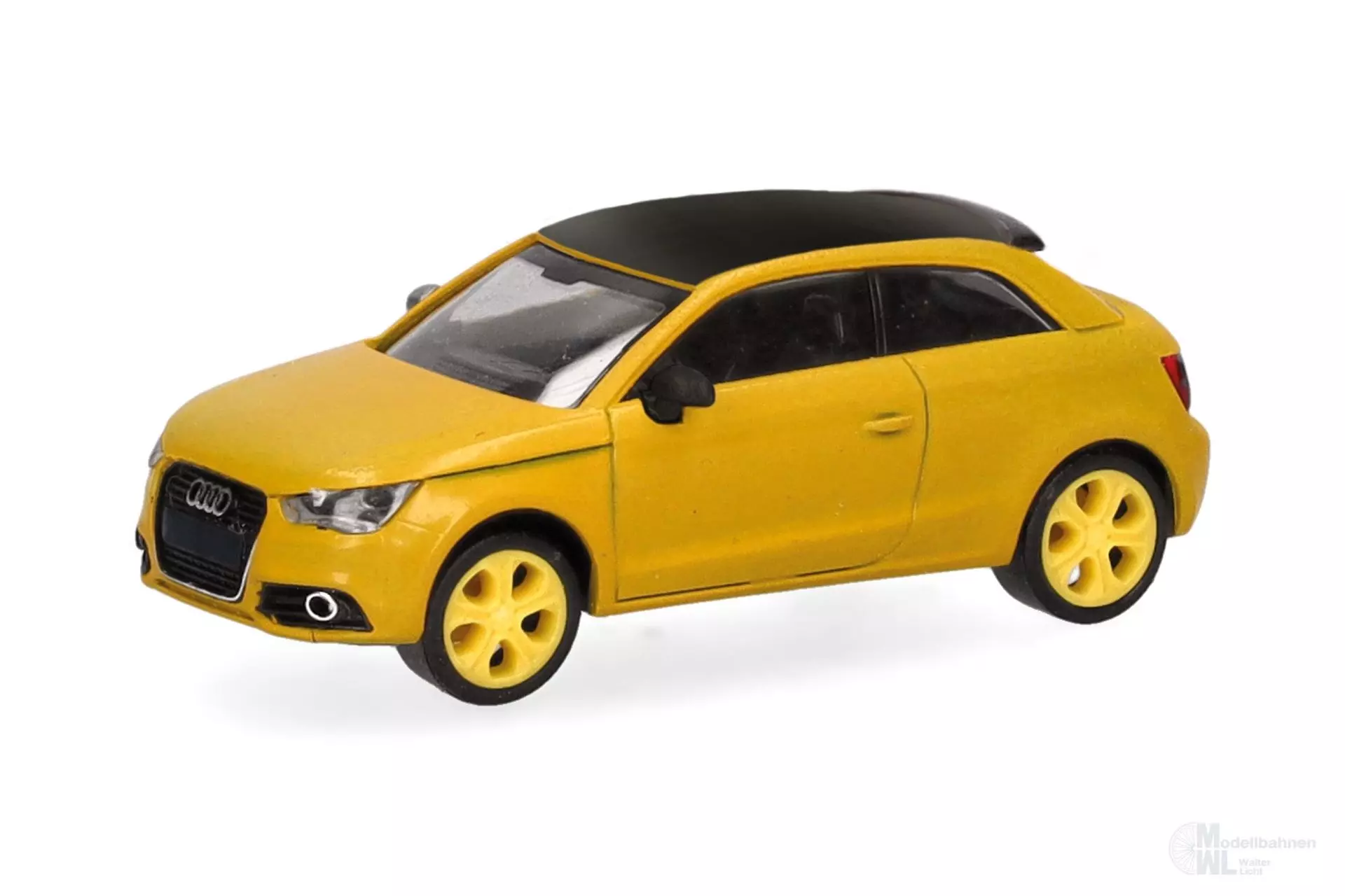 Herpa 024532-002 - Audi S1 vegasgelb Dach schwarz H0 1:87