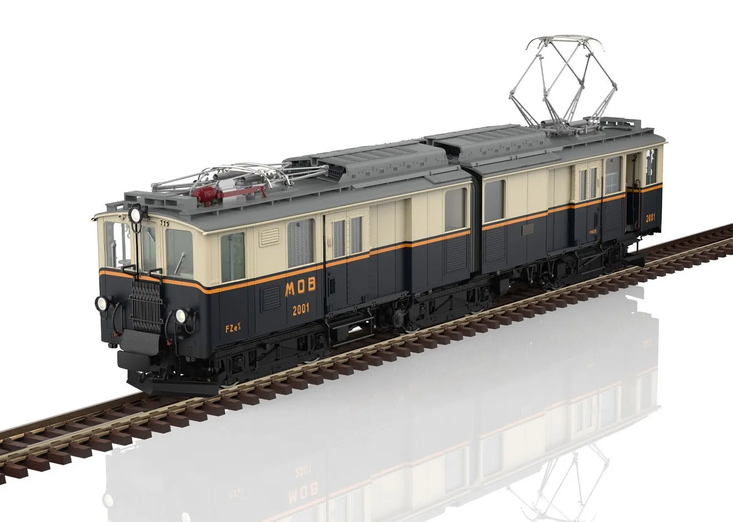 LGB 26662 - Triebwagen FZe 6/6 MOB Ep.II 1:22,5 Sound