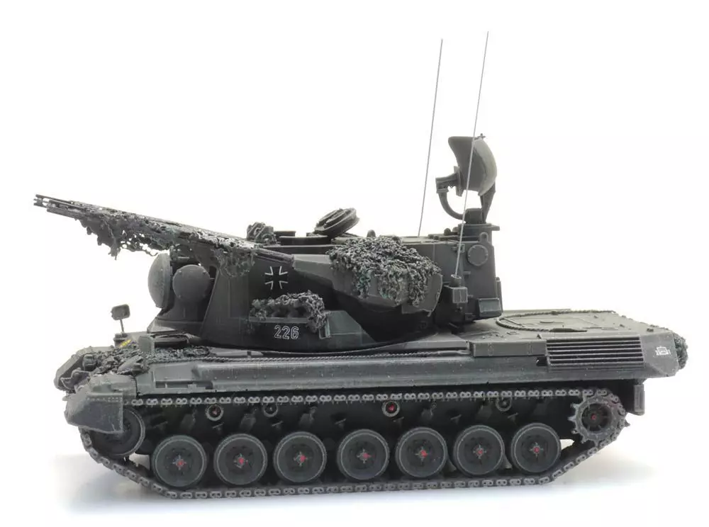 ARTITEC b.v. 6870395 - BRD Flugabwehrkanonenpanzer 1 Gepard gefechtsklar H0 1:87