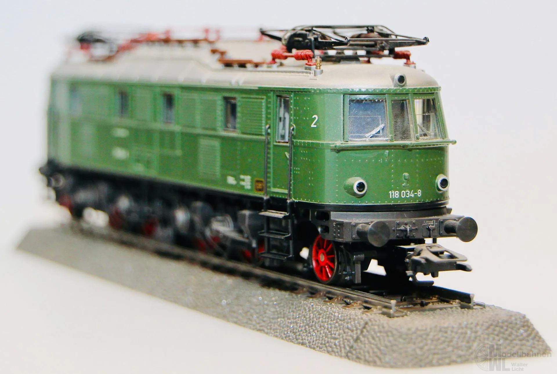 Märklin 3767 - MÄRKLIN - E-Lok BR 118 034-8 DB Ep.IV grün H0/WS Digital