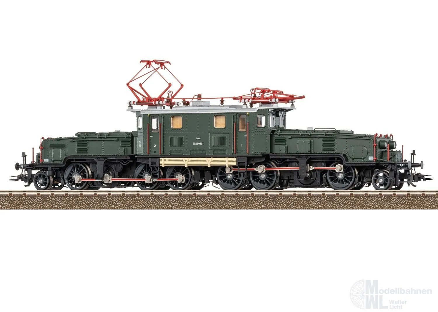 Trix 25092 - E-Lok Reihe 1189 ÖBB Ep.IV grün H0/GL