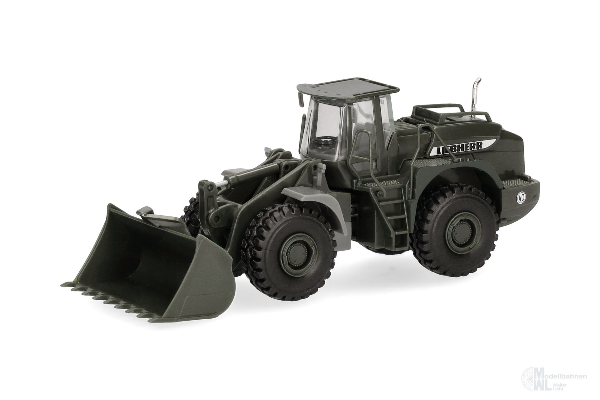 Herpa 747257 - Radlader L580 Bundeswehr H0 1:87