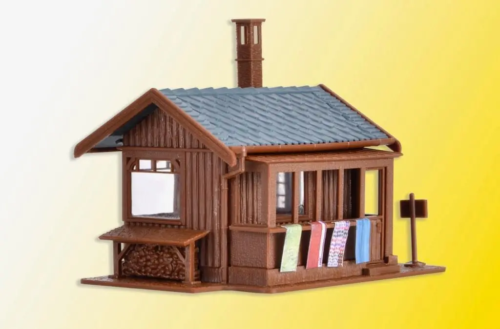 Vollmer 45146 - Sauna mit Zubehör und Bele H0 1:87