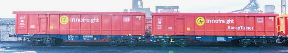 Jägerndorfer Modellbahn 78800 - Innofreight Scraptainer DB Ep.VI 2.tlg. 3.Betr.Nr. H0/GL