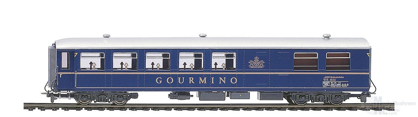 Bemo 3273131 - Speisewagen RhB Ep.V/VI WR 3811 Gourmino APCE H0m