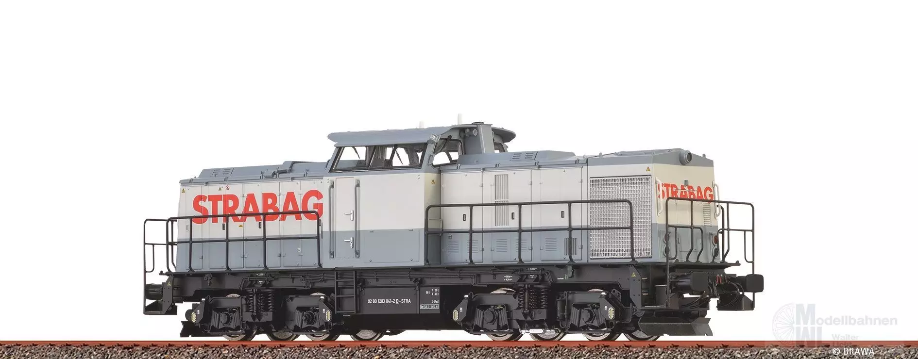 Brawa 41704 - Diesellok BR 203 841-2 STRABAG Ep.VI H0/GL BASIC