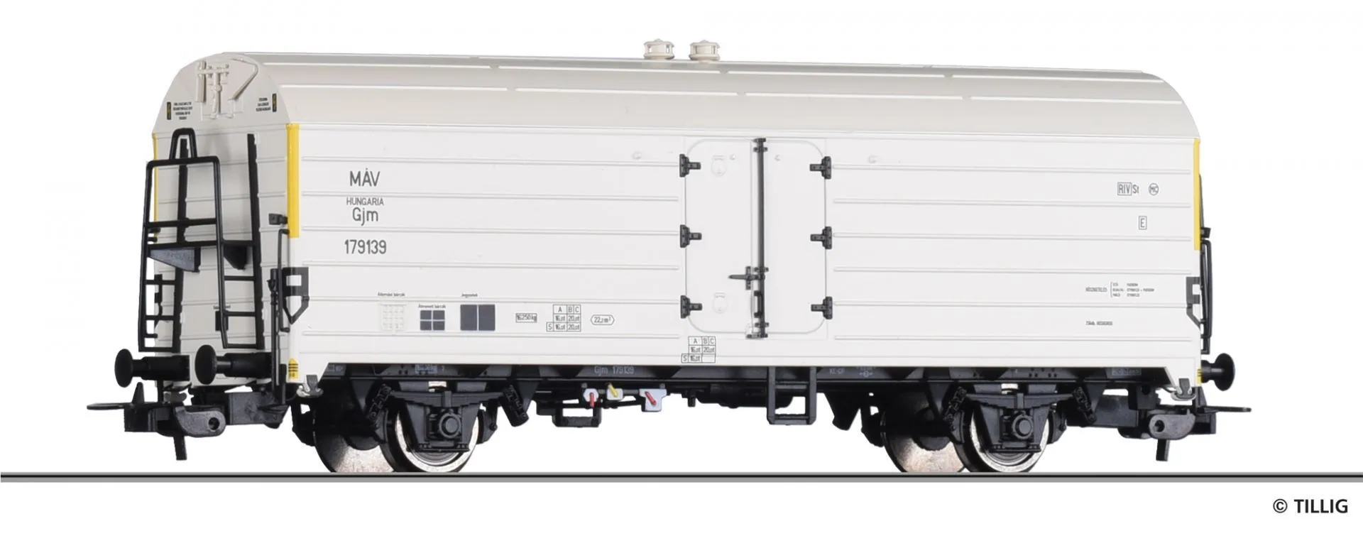 Tillig 76779 - Kühlwagen MAV Ep.III Gjm H0/GL