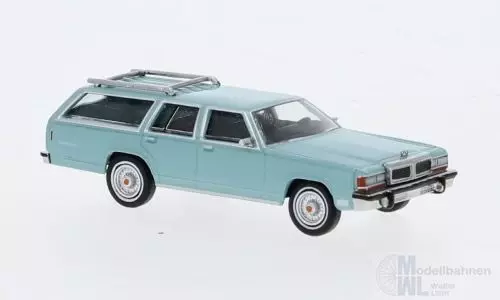 Brekina 19631 - Ford LTD Station Wagon hellblau 1979 1:87