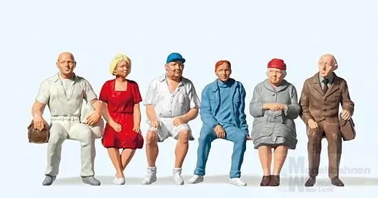 Preiser 45152 - Sitzende Personen Spur G