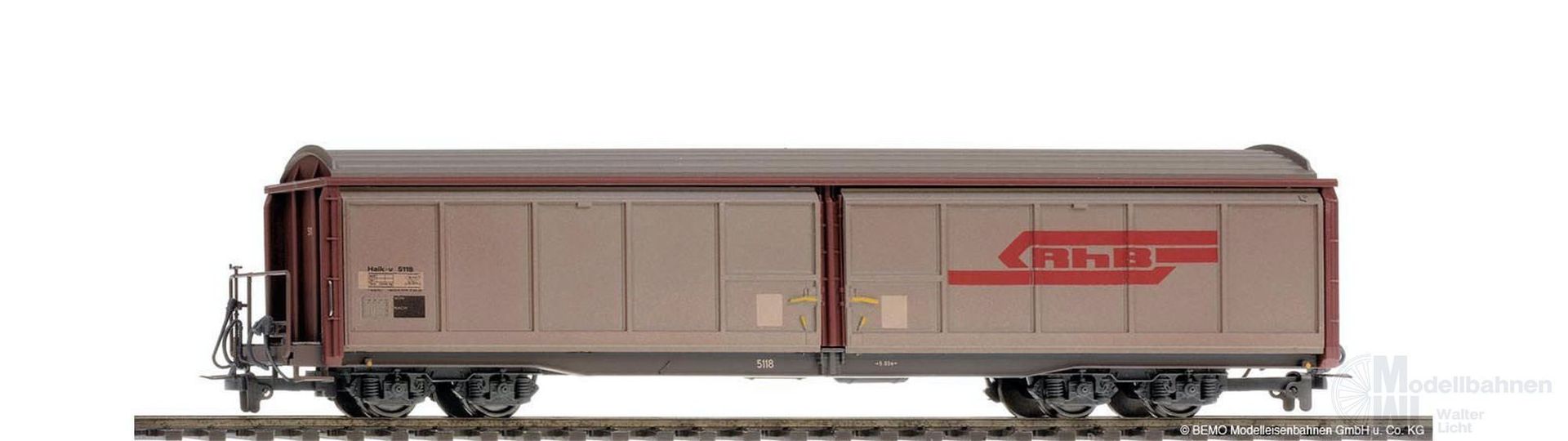 Bemo 2278109 - Schiebewandwagen RhB Ep.IV/V Haik-v 5109 H0m