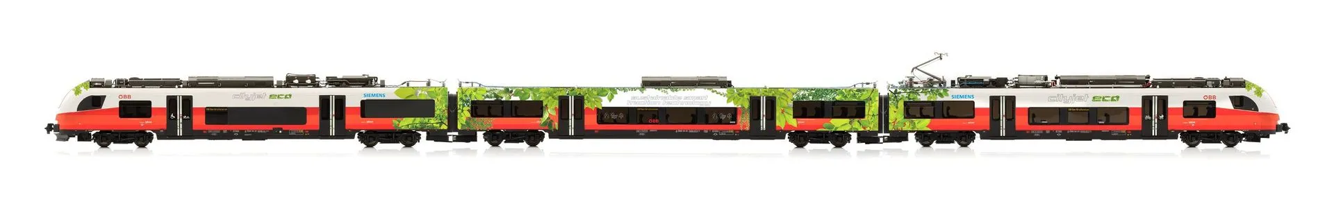 Jägerndorfer Modellbahn 17702 - Triebzug Rh 4746 Desiro ÖBB Ep.VI Cityjet Öko H0/WS Sound