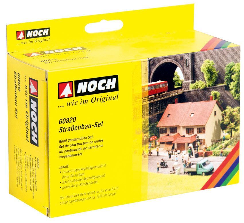 Noch 60820 - Straßenbau-Set G/1/0/H0/H0m/H0e/TT/N/Z
