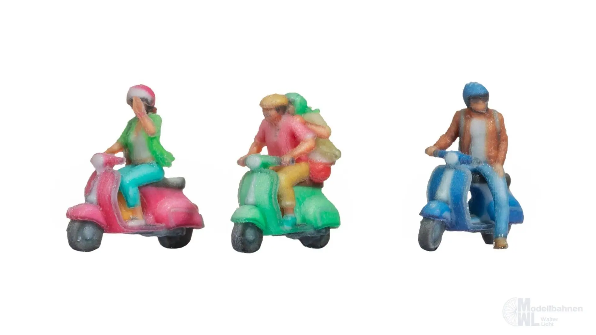 Noch 35835 - Motorrollerfahrer N 1:160