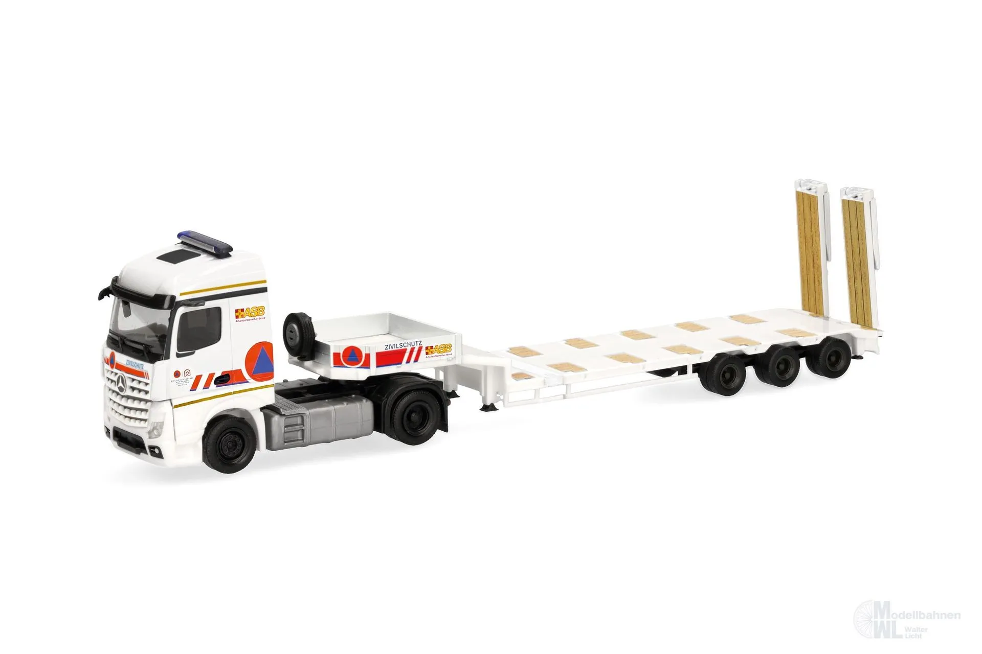 Herpa 321464 - Mercedes-Benz Arocs SemitiefladeSz ASB/Zi H0 1:87