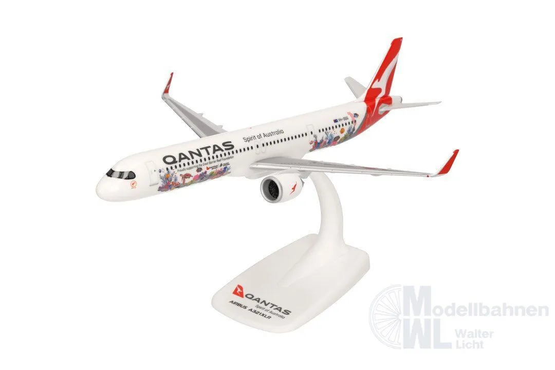 Herpa 615020 - Airbus A321XLR Qantas Great Barrier R 1:200