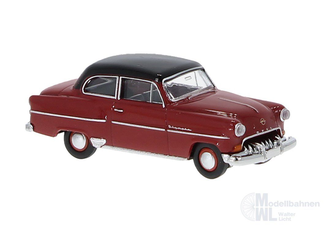Brekina 20242 - Opel Olympia ´53 Limousine rot/schwarz H0 1:87