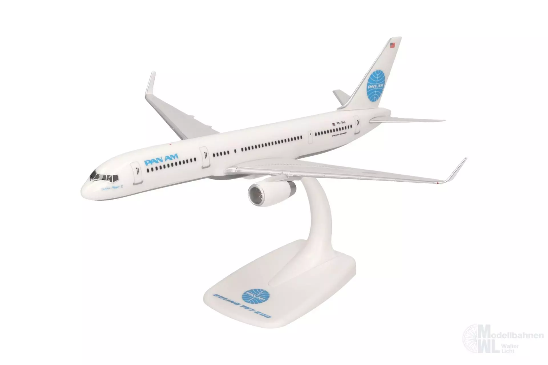 Herpa 614603 - Boenig 757-200 Pan Am Transatlantic 1:200