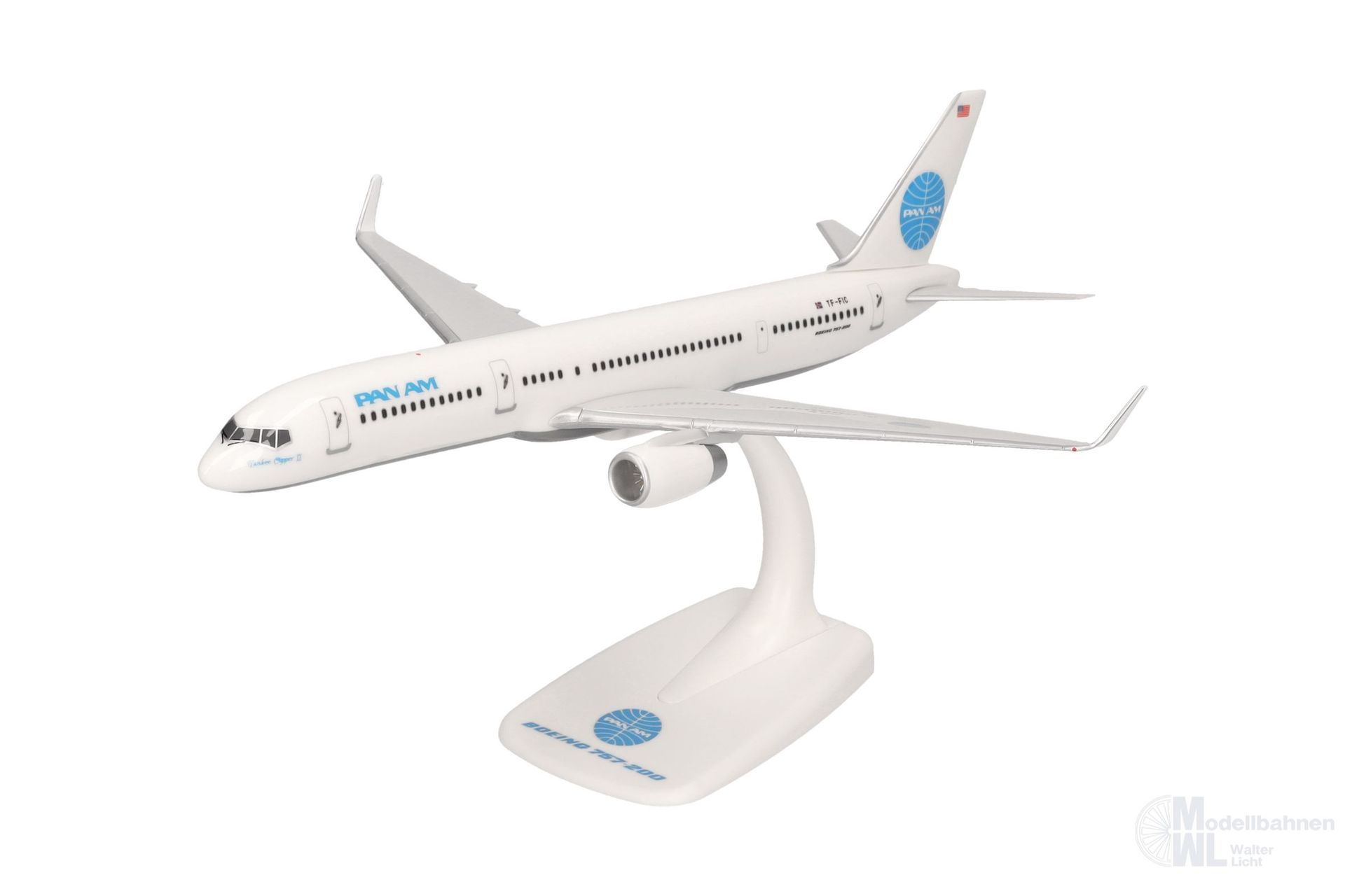 Herpa 614603 - Boenig 757-200 Pan Am Transatlantic 1:200