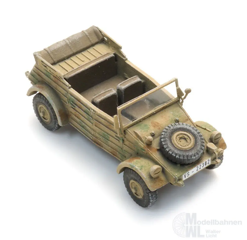 ARTITEC b.v. 6120017 - WM VW Typ 82 Kübelwagen Tarnung Fertigmodell 1:120