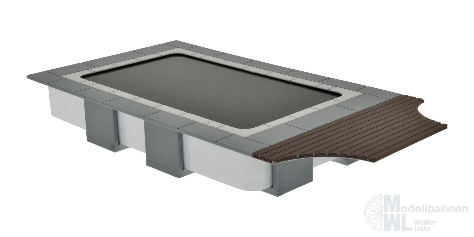 Viessmann 1240 - LCD Swimmingpool mit bewegter Wasserszene H0 1:87