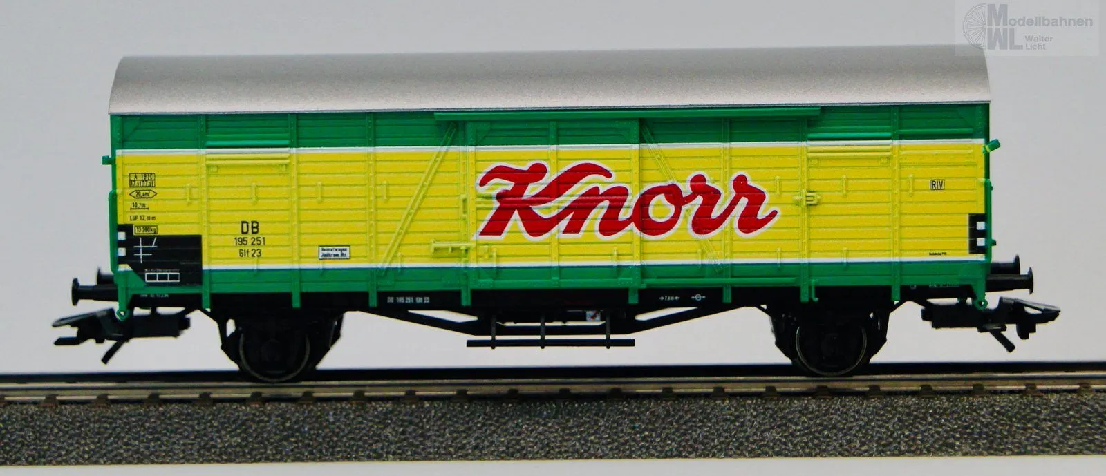 Märklin 46167 - MÄRKLIN - MHI Güterwagen ged. DB Ep.III Knorr Glt 23 H0/WS