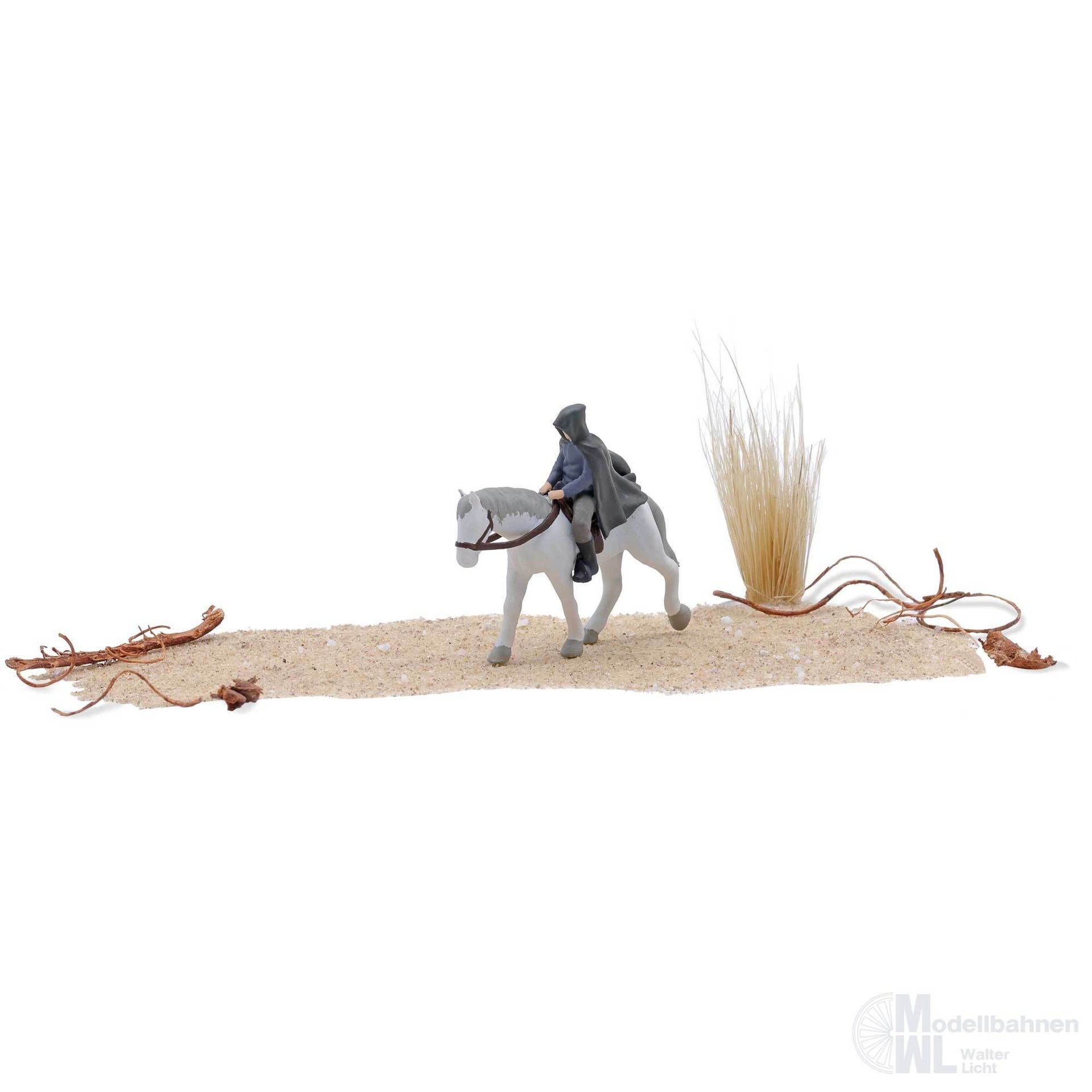 Busch 79913 - A-Set: Reiter ohne Gesicht H0 1:87
