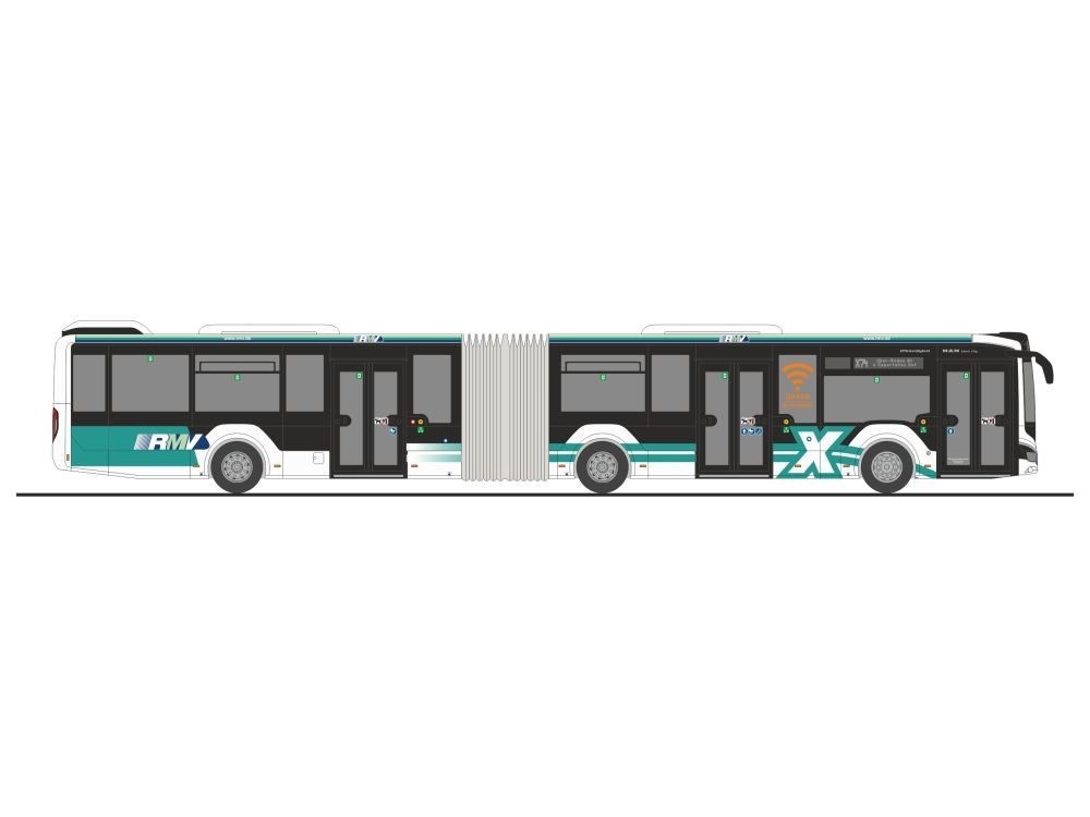 Rietze 75899 - MAN Lion´s City 18 ´18 DB Regio Bus Mitte - Xbus H0 1:87