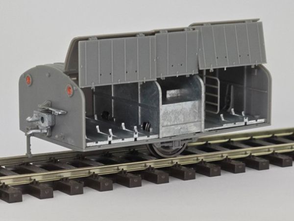 Lenz 40197-01 - Einachs-Gepäckanhänger VB140 Spur 0
