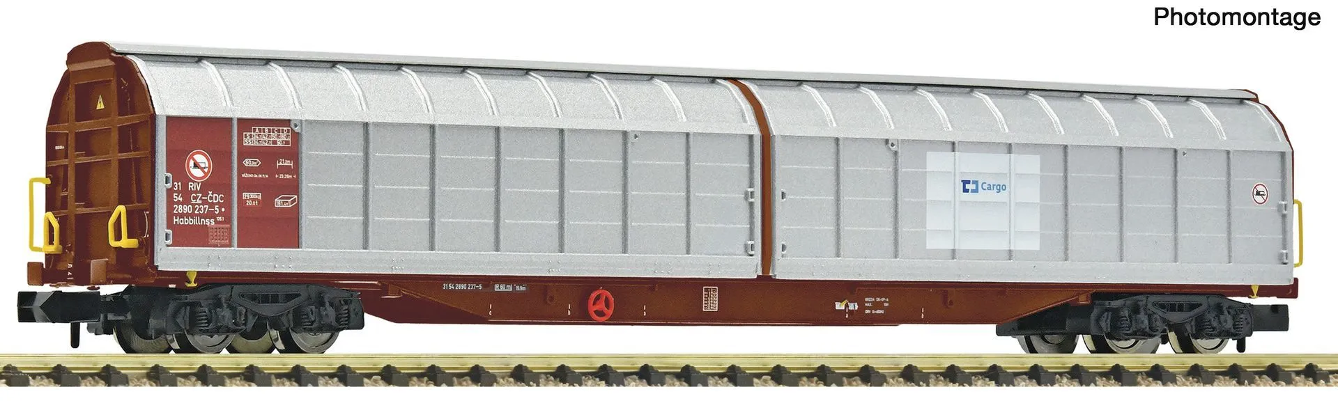 Fleischmann 6660200 - Schiebewandwagen CD Cargo Ep.VI N 1:160