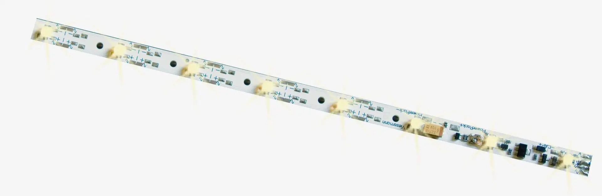 Viessmann 50505 - Waggon Innenbeleuchtung 8 LED´s warmweiß TT 1:120