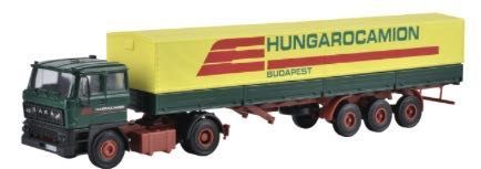 Kibri 14699 - RABA Sattelzug mit HUNGAROCAMION Planenauflieger H0 1:87