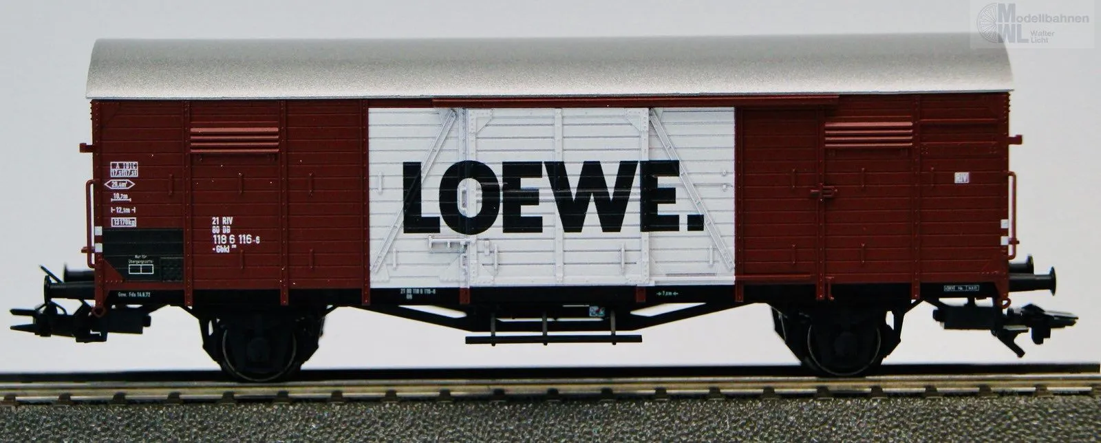 Märklin 46155 - MÄRKLIN - MHI Güterwagwen DB Ep.IV LOEWE DB H0/WS