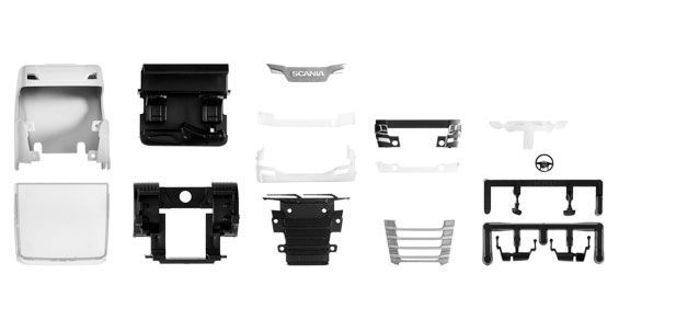 Herpa 84673 - Teileservice FH Scania CS HD o. WBL u CV 1:87