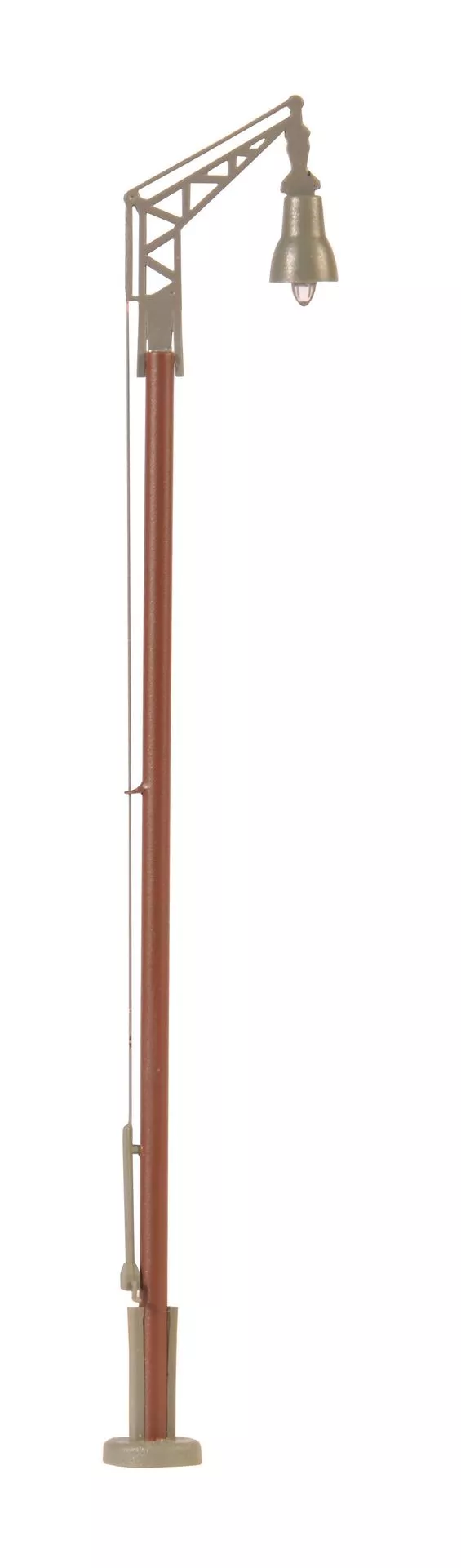 Viessmann 6961 - Holzmastleuchte DDR-Reichsbahn, LED warmweiß TT 1:120